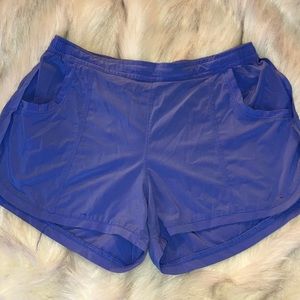 Athleta Blue Running Shorts